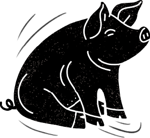 иконка свиньи